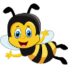 Abeille cadeau mignon mignon