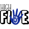 high 5 birthday
