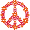 Peace Symbol Love Freedom Love Flower Hippie