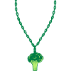 collier brocoli bijoux sain vitamines