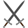 crossed swords