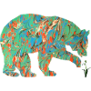 bear with snowdrop e 4