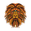 Mandala lion