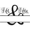 Mr. & Mrs. + Name to customize
