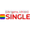 [übrigens, ich bin] SINGLE
