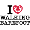 I (Heart) Walking Barefoot