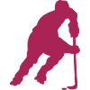 roller inline hockey silhouette character