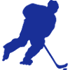 roller inline hockey silhouette character