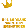 50th Birthday Gift Legend 50 Years Old Birthday