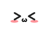 Kawaii anime face