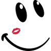 smiley kiss