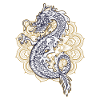 Chinese Dragon Mandala