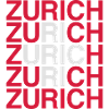 ZURICH Swiss Flag - Schweiz - Switzerland - Suisse