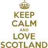 keep calm and love scotland