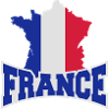 France Map Logo