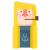 Marin en imperméable