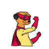 Meerkat superhero gift