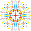 Zen mandala of concentration