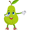 Pear Dabbing Fruit Fruit