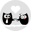 Hiboux dans l'amour