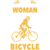 Femme, vélo, vélo