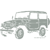 Toyo 4x4 Offroad Landcruiser T-Shirt