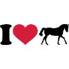 I love Koń