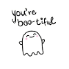 You're boo-tiful ghost