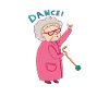 Dancing Party Grandma