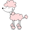 Cute poodle T-shirt