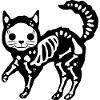 Skeleton Cats T-Shirt