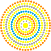 Zen mandala of joy