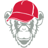 singe animal sauvage casquette 0
