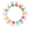 Against racism, nationality man