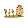 Potato shit on the hater