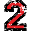 The Number Two - No. 2 (two-color) red