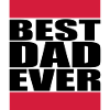 Best Dad Ever Logo