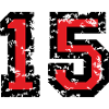 The Number Fifteen - No. 15 (two-color) red