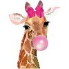 Giraffe Bubblegum