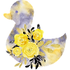 Canard floral