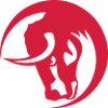 taureau logo animal cercle 30