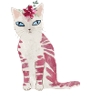 Pink cat