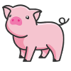 Süßes Schweinchen