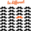 Be Different - Moustaches