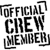Official Crew Member Stamp Logo