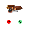 Holz ruft an Telefon