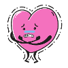 A sad heart