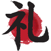 rei respect Resepekt ideogram giappones