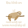 faultier faulenzen