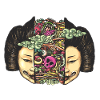 Split Head Gueisha Doodle